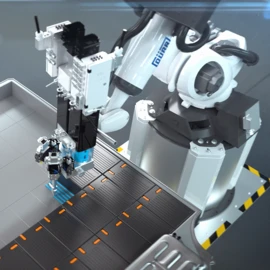 Automated application of gap filler materials