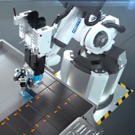 Automated application of gap filler materials 