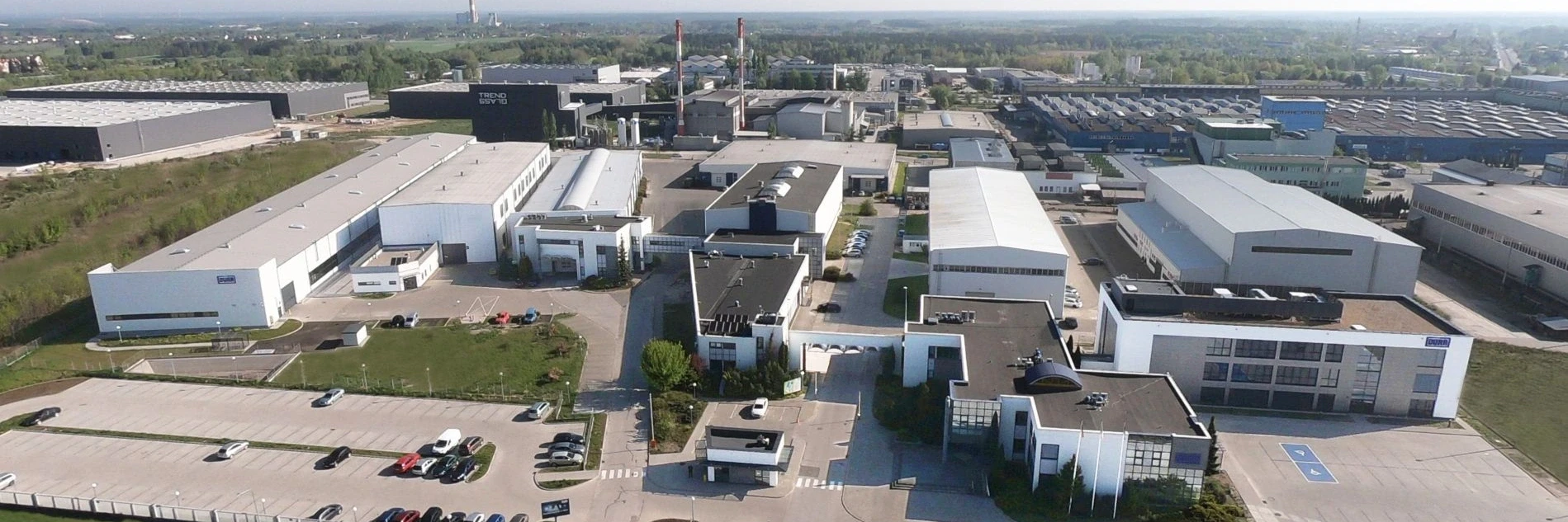 Dürr Poland location an overview of the building complex