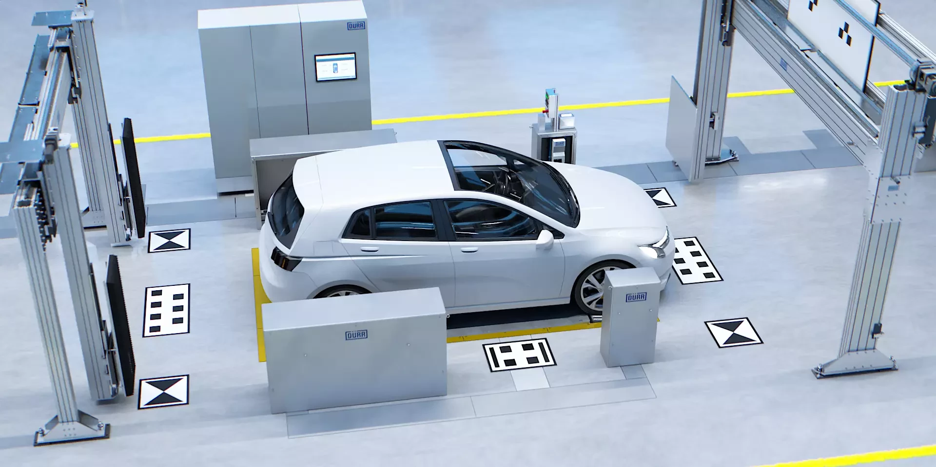 Dürr's Alignment of driver assistance systems