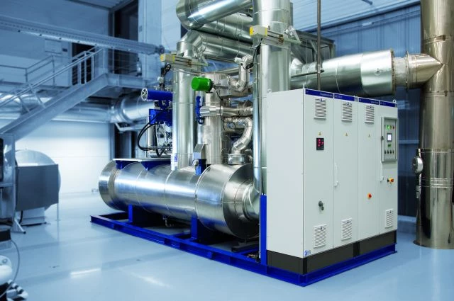 ORC technology uses the waste heat from combustion processes to generate electricity.